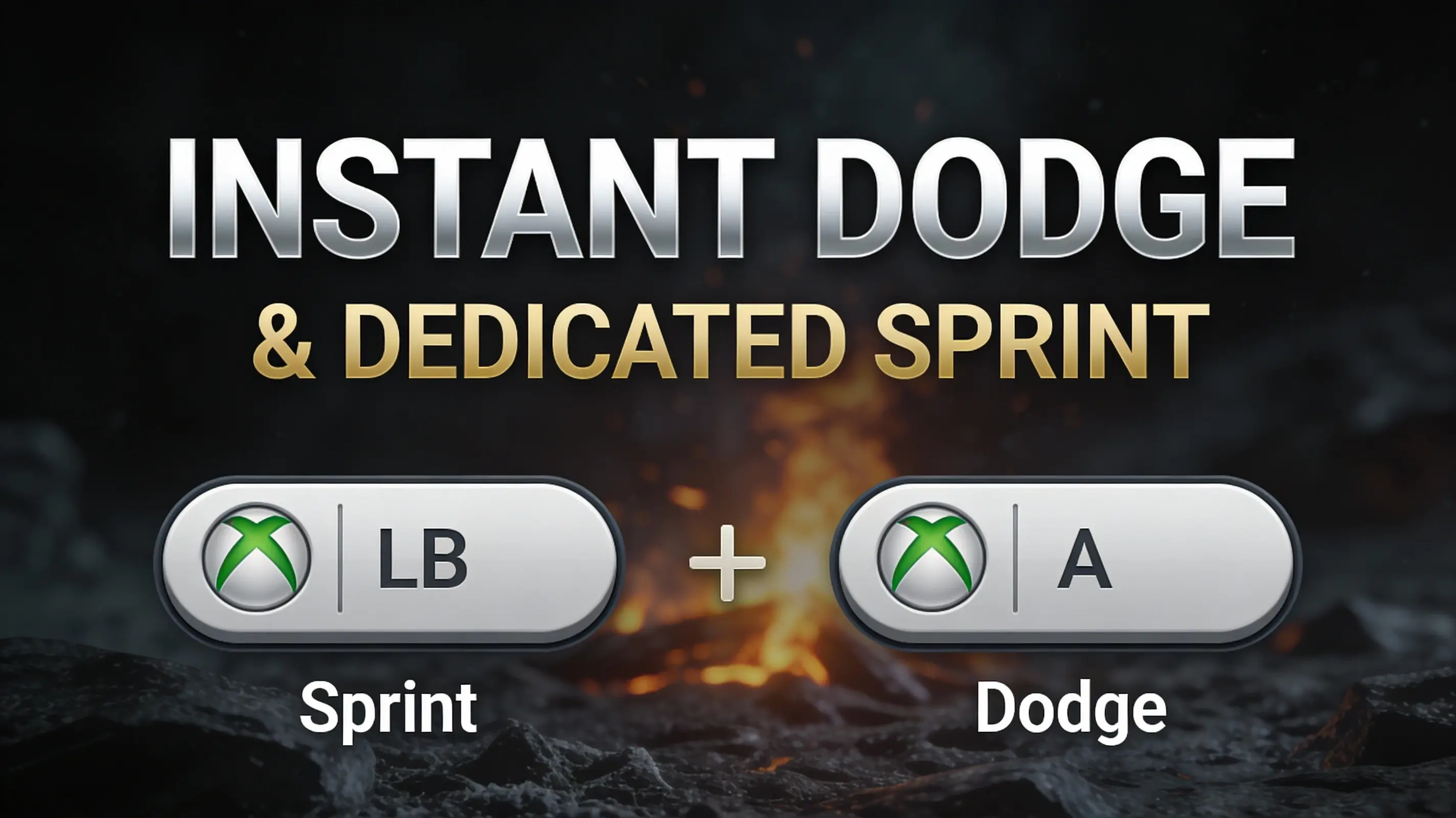 DS3 Enhanced Controls - Instant Dodge and Dedicated Sprint