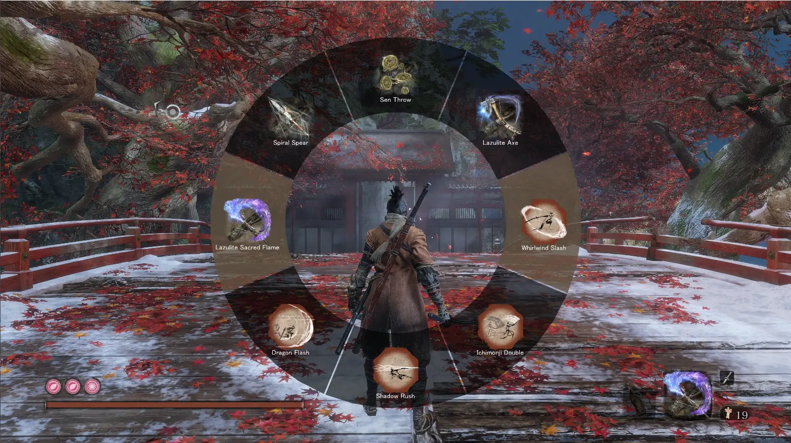 Sekiro Weapon Wheel
