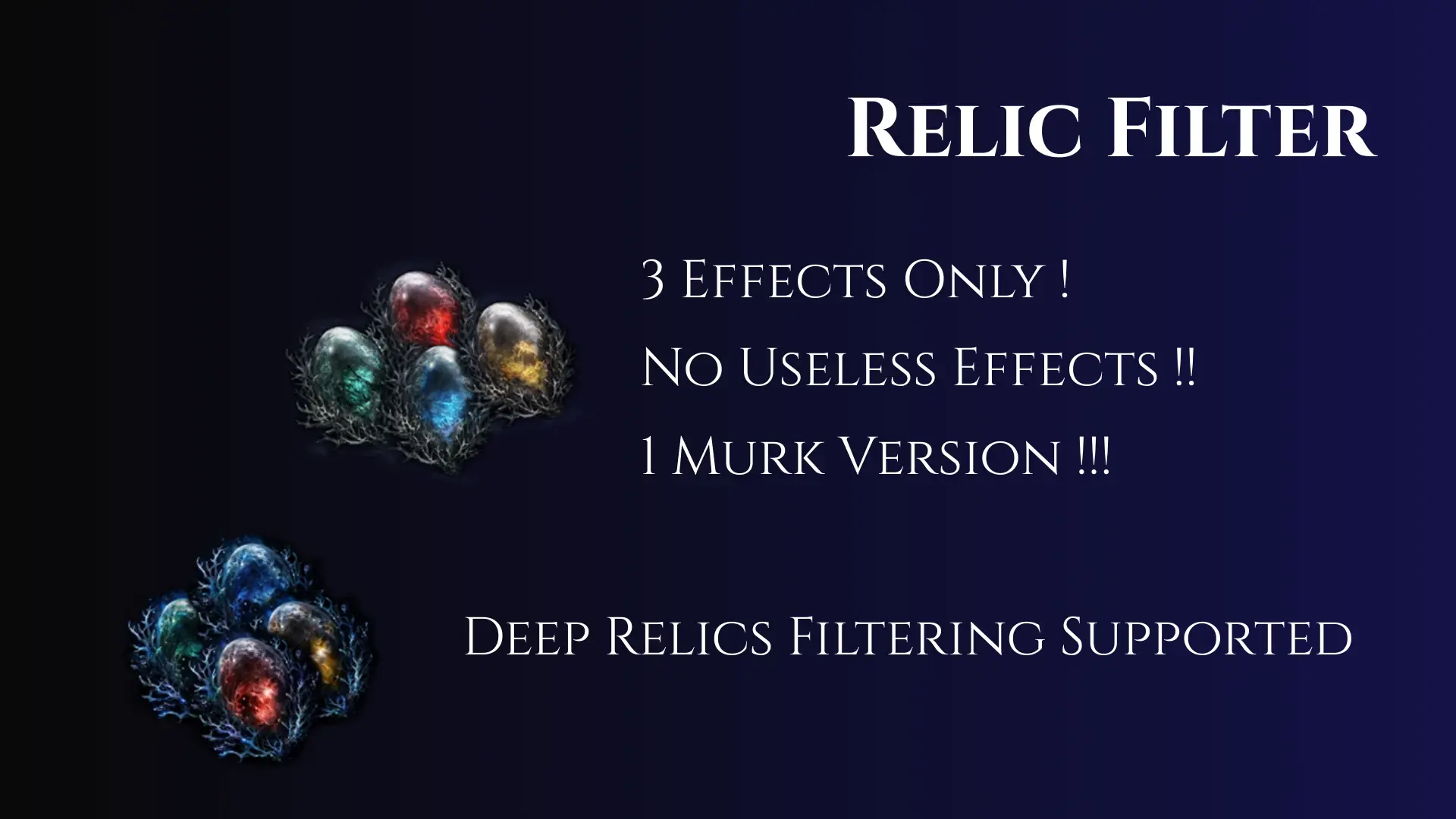 Relic Filter