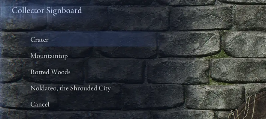 Zero-Cost Shifting Earth Conjure (Collector Signboard)